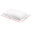 Giselle Duck Feather Down Pillow Twin Pack