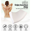 Giselle Natural Latex Pillow 2-Zone Twin Pack