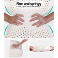 Giselle Natural Latex Pillow 2-Zone Twin Pack