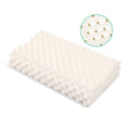 Giselle Natural Latex Pillow Twin Pack QUEEN Size