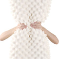 Giselle Natural Latex Pillow Twin Pack QUEEN Size