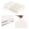 Giselle Natural Latex Pillow Twin Pack QUEEN Size