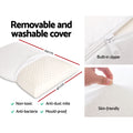 Giselle Natural Latex Pillow Twin Pack Classic