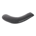 Giselle Bedding Pregnancy Pillow for Side Sleeping L-Shaped Maternity Body Pillow for Women 100% Cotton Jersey Cover for Head Neck Belly Support, 63x115 cm Grey