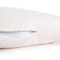 Giselle Memory Foam Pillow Bamboo Cover Twin Pack