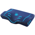 Giselle Memory Foam Neck Pillow Cervical Butterfly Ergonomic Navy