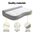 Giselle Contour Pillow Memory Foam Cervical Support