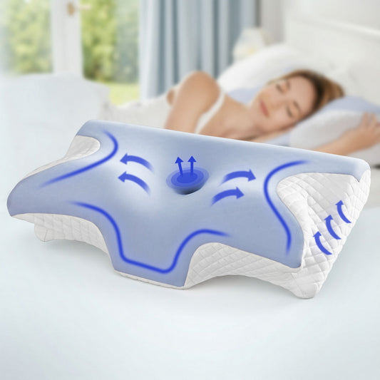 Giselle Memory Foam Pillow Ergonomic Contour Support