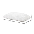 Giselle Memory Foam Pillow Twin Pack Single Size