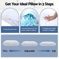 Giselle Shredded Memory Foam Pillow Adjustable Loft