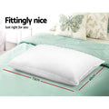Giselle 4 Pack Hotel Pillows 48x73cm Bed Pillows