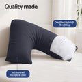 Giselle V Shape Body Pillow Nursing Pregnancy Cushion Grey