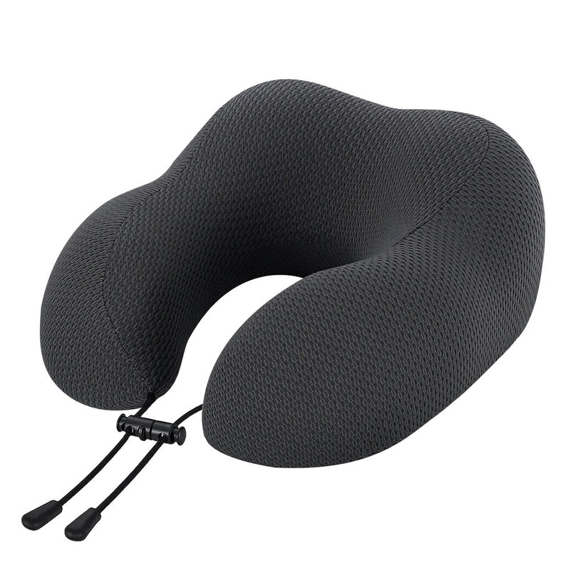 Giselle Travel Neck Pillow U-Shape Memory Foam Plane Car Cushion