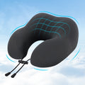 Giselle Travel Neck Pillow U-Shape Memory Foam Plane Car Cushion