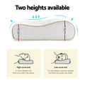 Giselle Memory Foam Contour Neck Pillow Support