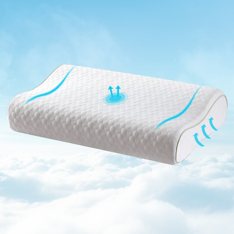 Giselle Memory Foam Contour Neck Pillow Support
