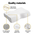 Giselle Memory Foam Contour Neck Pillow Orthopedic