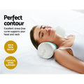 Giselle Memory Foam Neck Roll Pillow Bamboo Cover