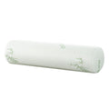 Giselle Memory Foam Neck Roll Pillow Bamboo Cover