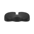 Giselle Memory Foam Seat Cushion Black Back Pain Relief Chair Pad