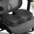 Giselle Memory Foam Seat Cushion Black Back Pain Relief Chair Pad