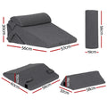 Giselle Adjustable Wedge Pillow Grey Memory Foam