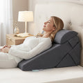 Giselle Adjustable Wedge Pillow Grey Memory Foam