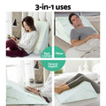 Giselle Wedge Pillow Bamboo Cover Twin Pack