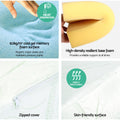 Giselle Wedge Pillow Bamboo Cover Twin Pack