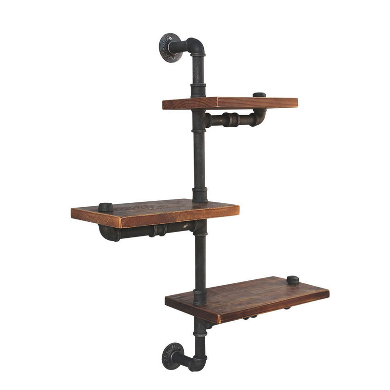 Artiss Floating Pipe Shelf 3 Tier DIY Industrial