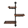 Artiss Floating Pipe Shelf 3 Tier DIY Industrial