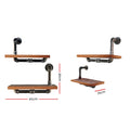 Artiss Floating Pipe Shelf 3 Tier DIY Industrial