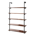 Artiss Floating Pipe Shelf 5 Tier DIY Industrial