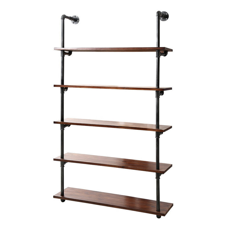 Artiss Floating Pipe Shelf 5 Tier DIY Industrial