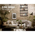 Artiss Floating Pipe Shelf 5 Tier DIY Industrial