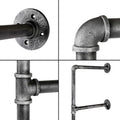 Artiss DIY Floating Pipe Shelf Metal Brackets Set of 2