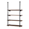 Artiss 4 Tier DIY Pipe Bookshelf Industrial INGE