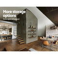 Artiss 4 Tier DIY Pipe Bookshelf Industrial INGE
