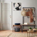 Artiss Clothes Rack 161x80cm Coat Stand Hanger Metal