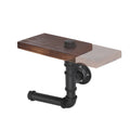 Artiss Floating Pipe Shelf Toilet Paper Holder DIY