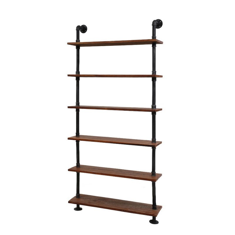 Artiss Floating Pipe Shelf 6 Tier DIY Industrial