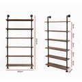 Artiss Floating Pipe Shelf 6 Tier DIY Industrial