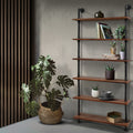 Artiss Floating Pipe Shelf 6 Tier DIY Industrial