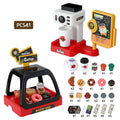 Keezi Kids Coffee Shop Toy Pretend Play Set with Machine Food Money
