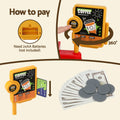 Keezi Kids Coffee Shop Toy Pretend Play Set with Machine Food Money