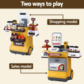 Keezi Kids Supermarket Playset 48PCS Cash Register Role Play Toy