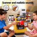 Keezi Kids Supermarket Playset 48PCS Cash Register Role Play Toy