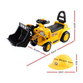 Keezi Kids Ride On Excavator Digger Bulldozer Toy Sandpit
