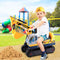 Keezi Ride On Excavator Digger Bulldozer Sandpit Toy Kids Car