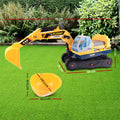 Keezi Ride On Excavator Digger Bulldozer Sandpit Toy Kids Car